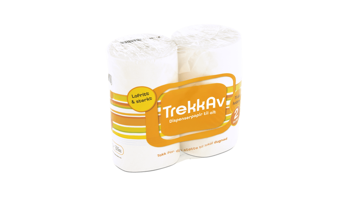 TrekkAv tørkepapir (for dispenser)