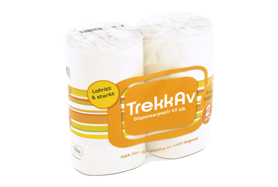 TrekkAv tørkepapir (for dispenser)